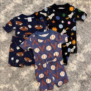 Set of 3 Baby Pajamas with Fun Prints